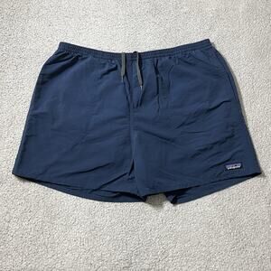 Patagonia Shorts Mens 2XL Blue Netplus Shells Lined Pocket Baggies Nylon
